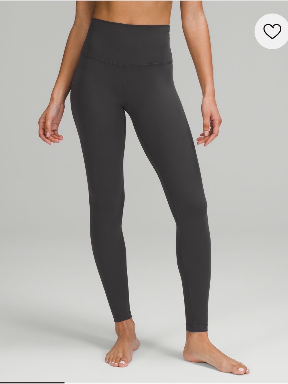 lululemon graphite gray align 25”